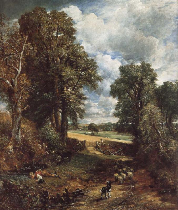 John Constable The Cornfield